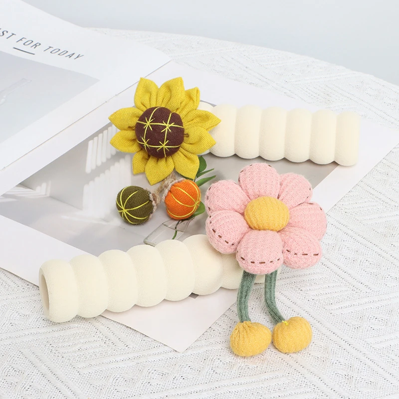 Reusable Floral Handle Cover Soft Dust Proof Refrigerator Ha