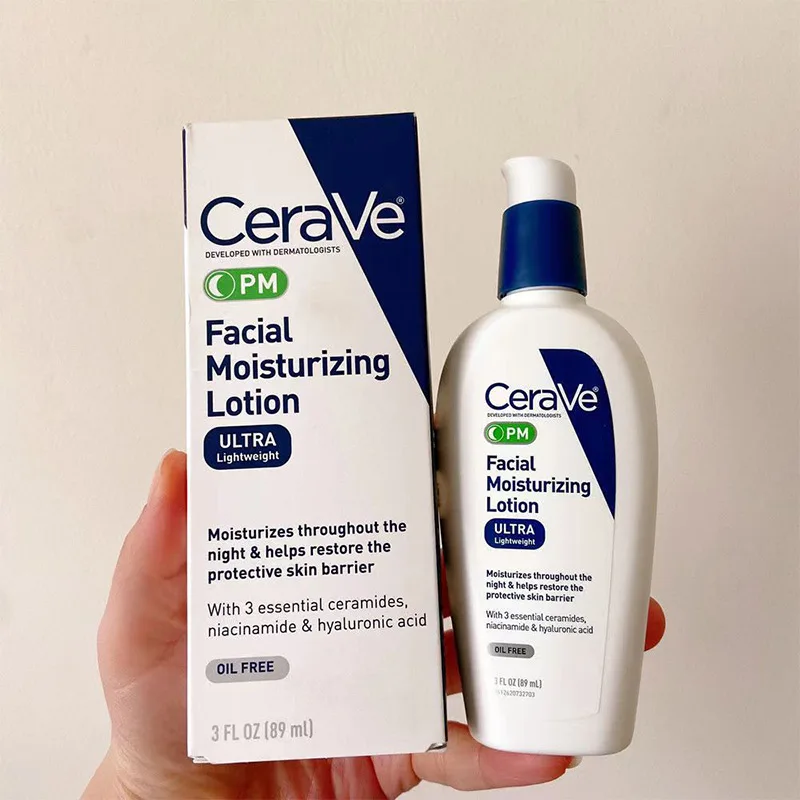 89ml Cerave SPF 30 Face Cream Facial Moisturizing Lotion Nicotinamide Hyaluronic Acid Essence Hydrating Skin Whitening Woman 1