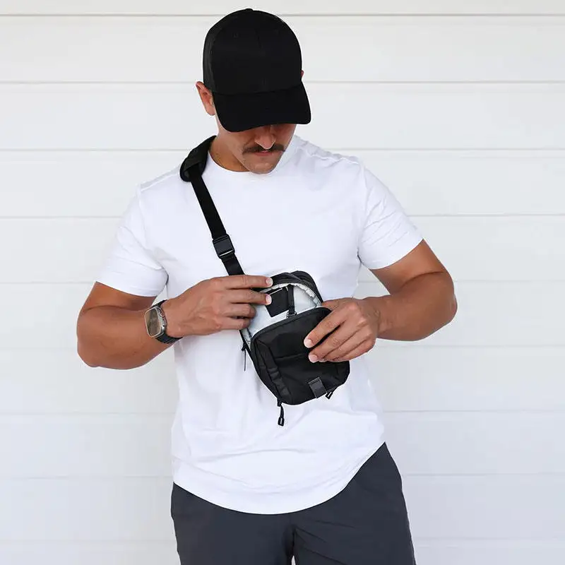 حقيبة صدر للهاتف على شكل زجاجة مياه مغناطيسية، حقيبة تخزين رياضية خارجية للياقة البدنية، حقيبة مغناطيسية للتنقل