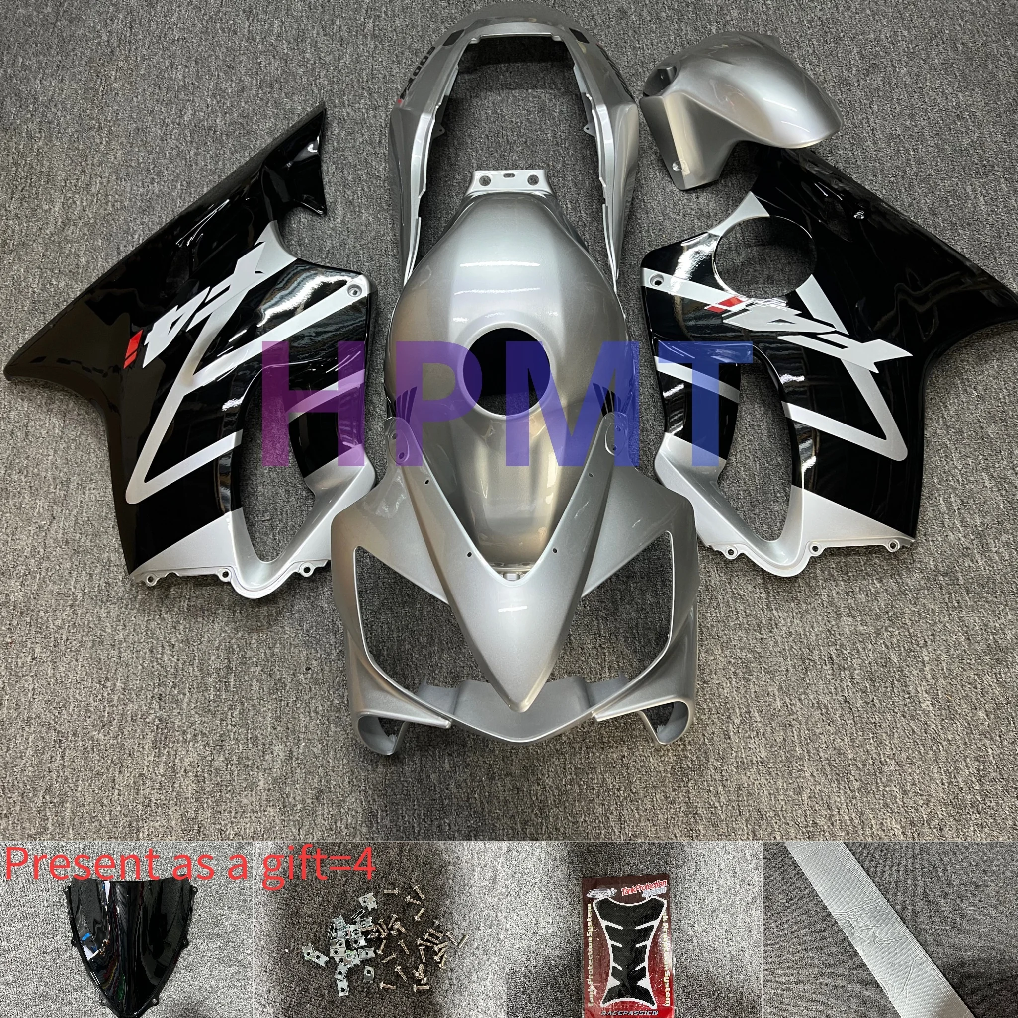 

Новый комплект обтекателей для мотоцикла из АБС-пластика, подходит для Honda CBR600F 2004-2007 CBR600F F4I SPORT 2005 2006, полный обтекатель кузова