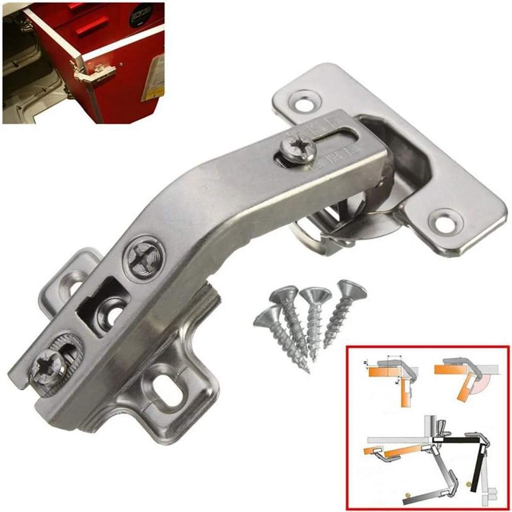 Corner Cabinet Door Hinges Kitchen Cupboard Combination 135 Degree With Screws Furniture Soft Close Door Hardware Accessories