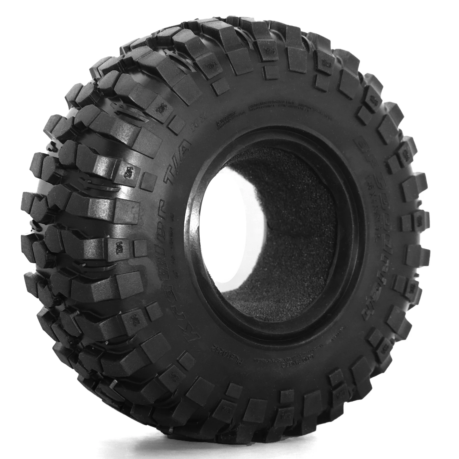 RS RC 1.9 インチゴムタイヤホイールタイヤ 1/10 RC カーアキシャル SCX10 III AXI03007 AXI03004 キャプラ TRX-4 モンスタートラック用