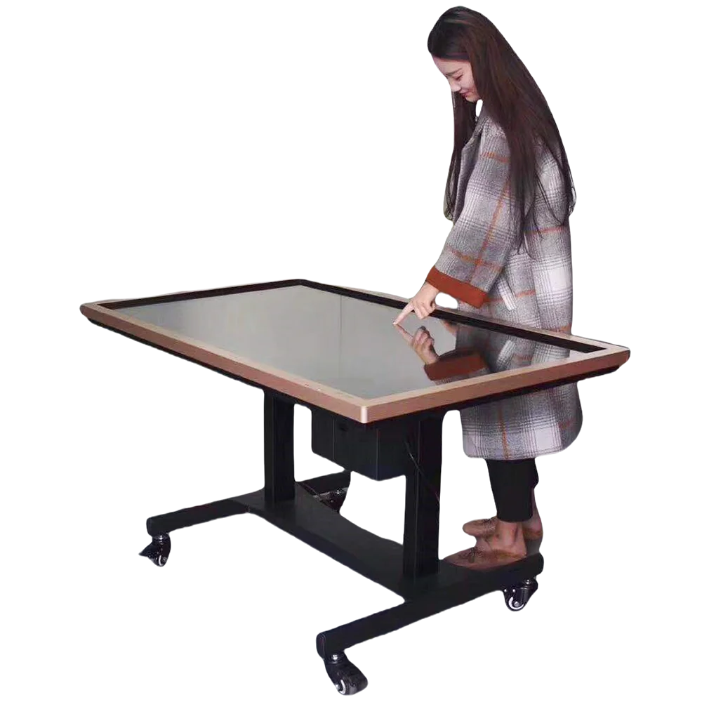 

Electric TV Lift Cart Metal Mobile Stand with Forged Paint