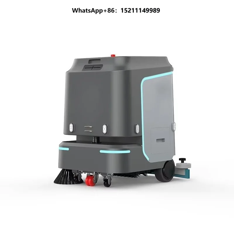 Smart 4-in-1 Commercial Robot Vacuum Cleaner Scrubbing Mopping App-Controlled