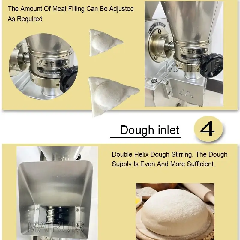 완전 자동 만두 기계 테이블탑 만두 기계 자동 만두 제조 기계