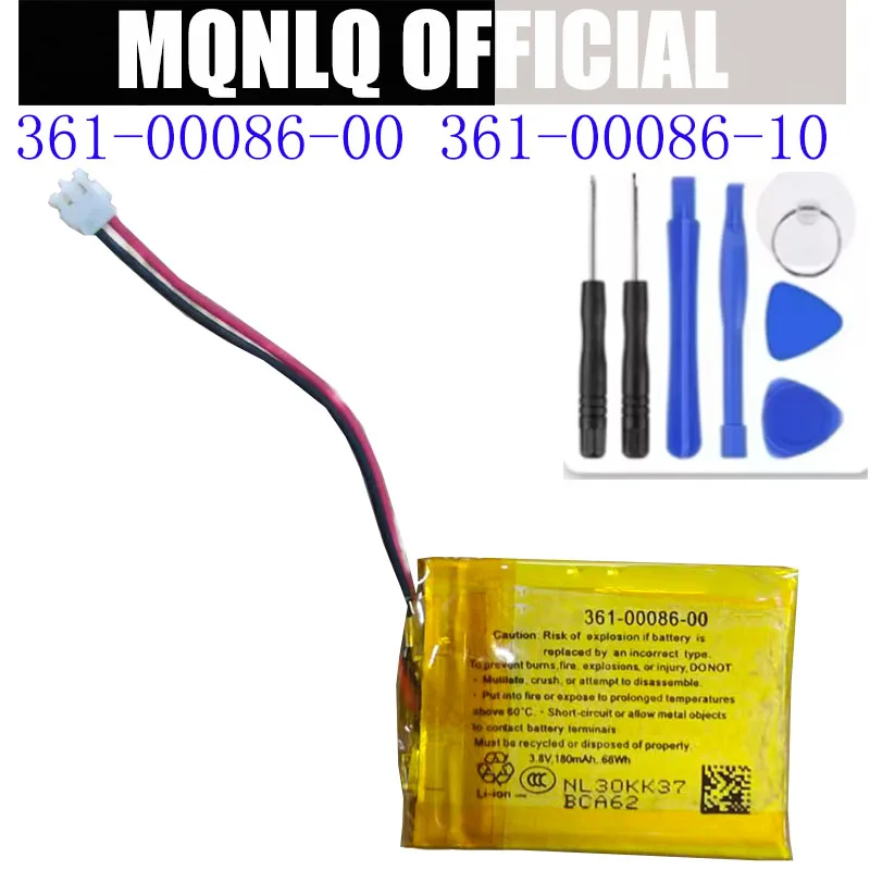 Battery 361-00086-00 361-00086-10 For Garmin Forerunner 235 220 225 630 645 Vivoactive 4 Battery 180mAh With free tools