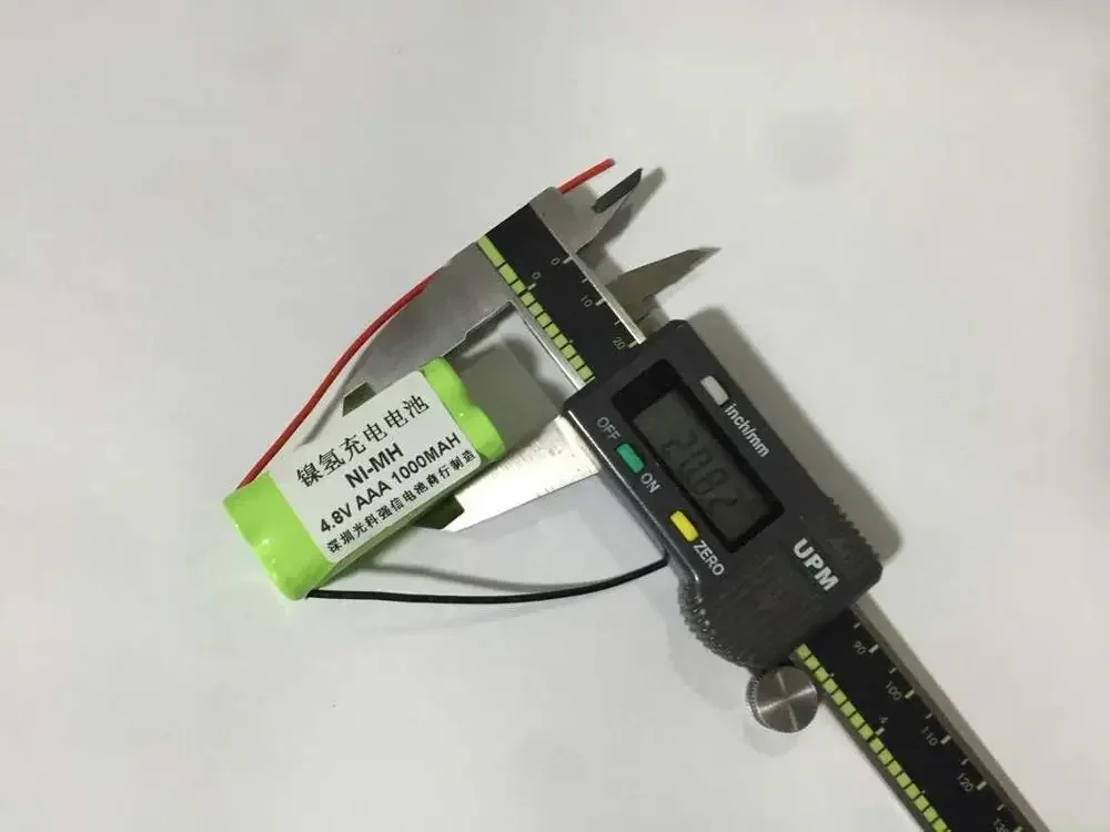 Nuevo auténtico 4,8 V AAA 1000MAh batería de níquel hidrógeno NI-MH placa de circuito equipo médico juguetes