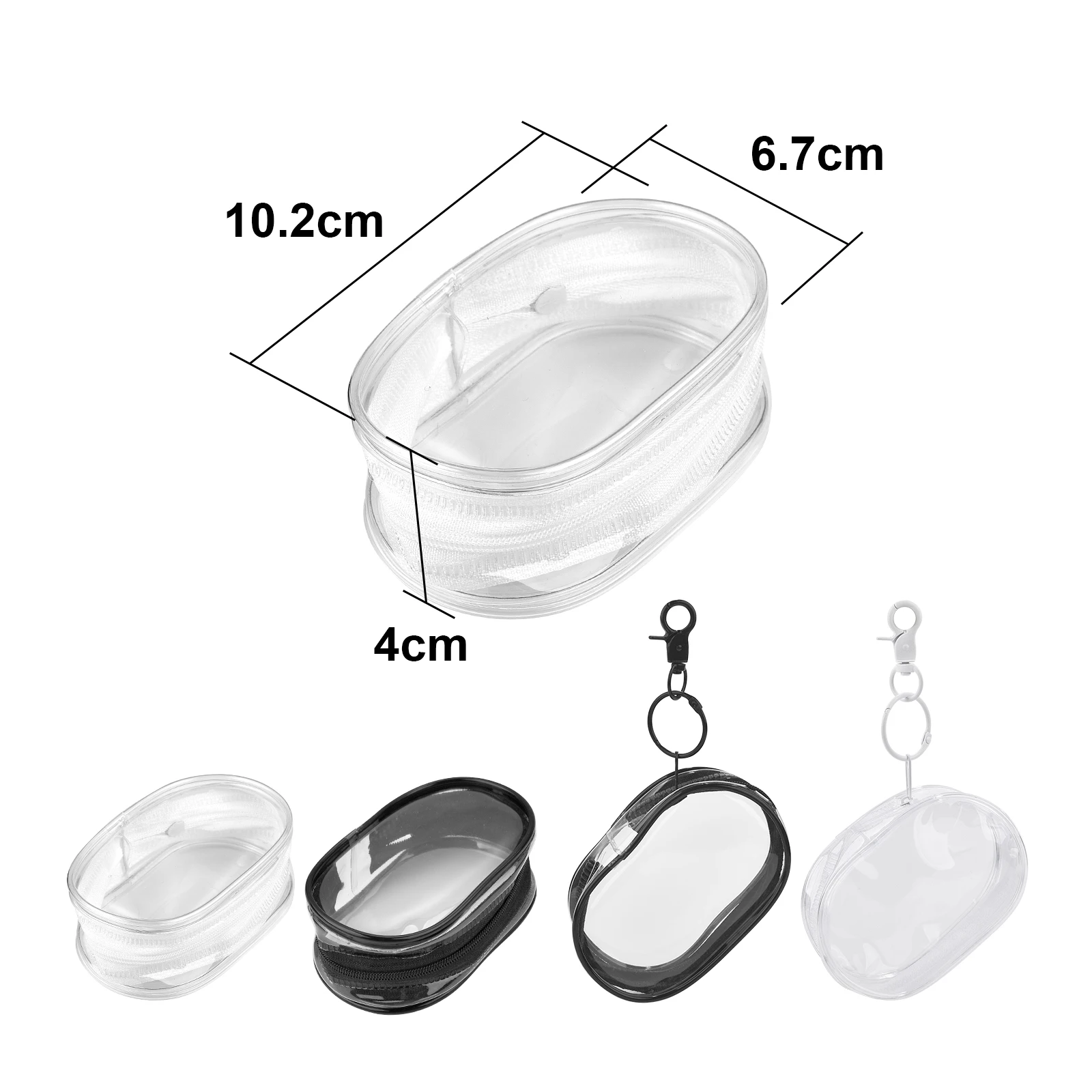 

Органайзер для ювелирных изделий, прозрачная коробка для хранения, загадочная коробка, брелок для ключей, чехол для хранения, утолщенный кошелек, милая кукольная сумка, организация