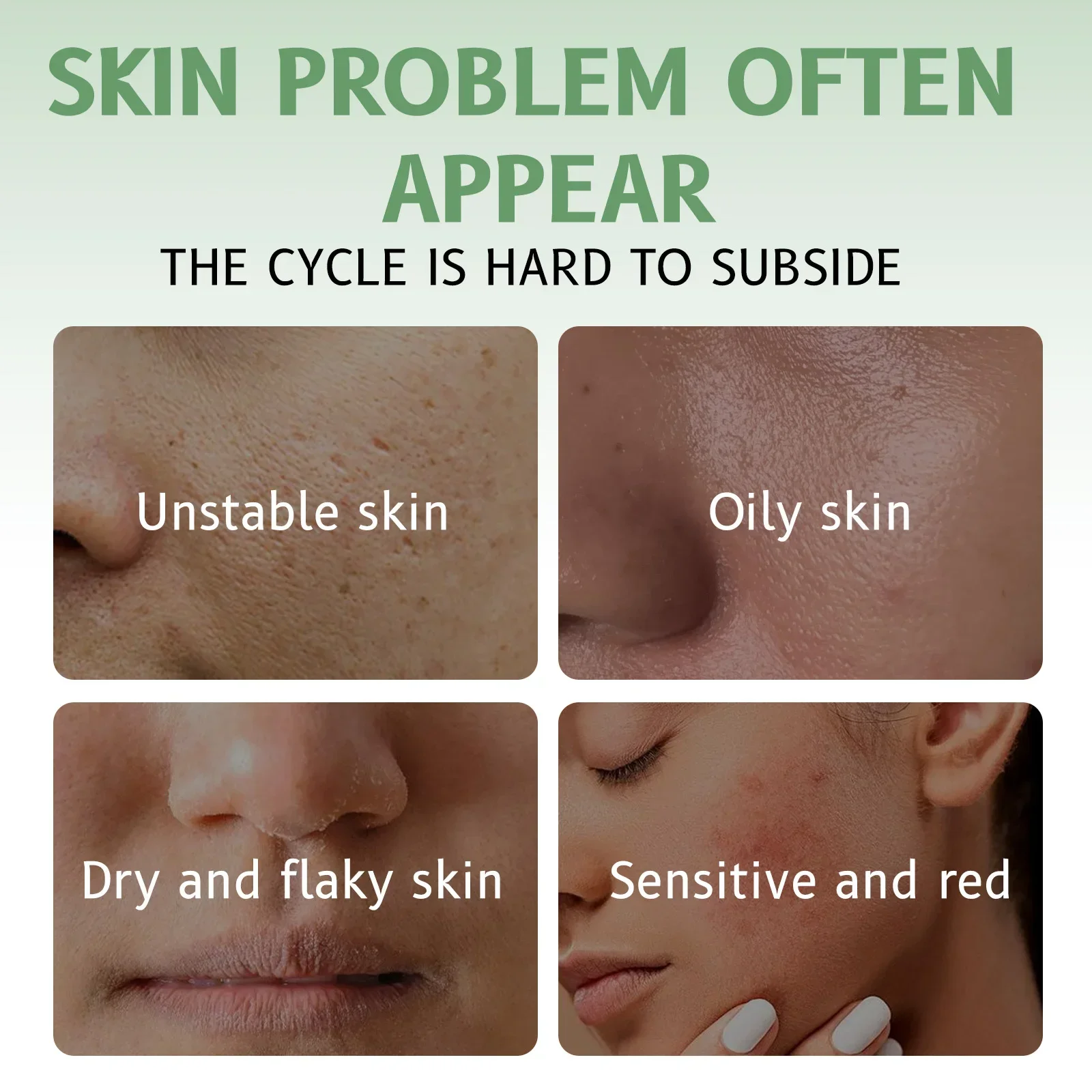 Natural Face Cream Skin Care Moisturizing Nourishing Firming Facial Cream Quickly Soothes Redness Repairs Skin Barriers 50g