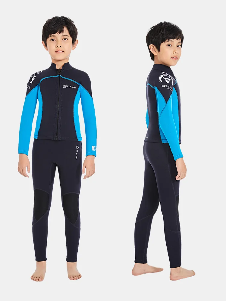 

2.5MM Kids Scuba Outdoor Water Sport Snorkeling Kayaking Spearfishing Swim WetSuit Neoprene Keep Warm Drifting Beach Divign Suit
