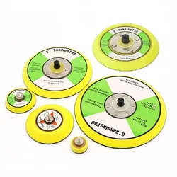 25/50/75/100/125/150mm DA Orbital Sanding Pad Plate Polishing Sanding Disc Backing Pads Hook And Loop For Pneumatic Sander