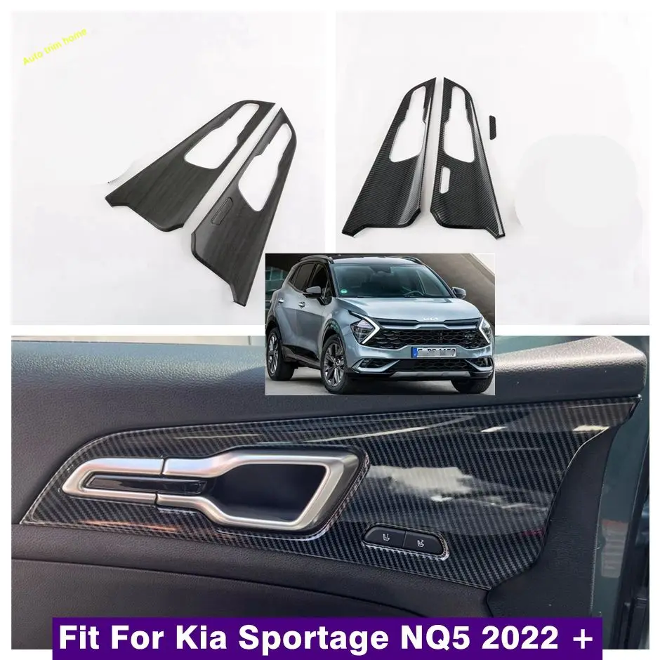 

Inner Door Pull Handle Hand-clasping Bowl Cover Trim Fit For Kia Sportage NQ5 2022 2023 2024 Car Accessories