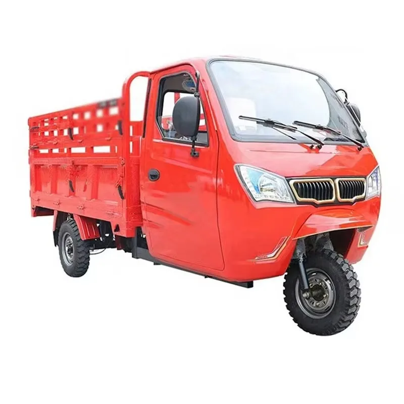 Road Legal Simple Sun Canopy Electric Cargo Trike, 500KG Open Cabin, Construction Farm Hauling for Rural Farm Delivery