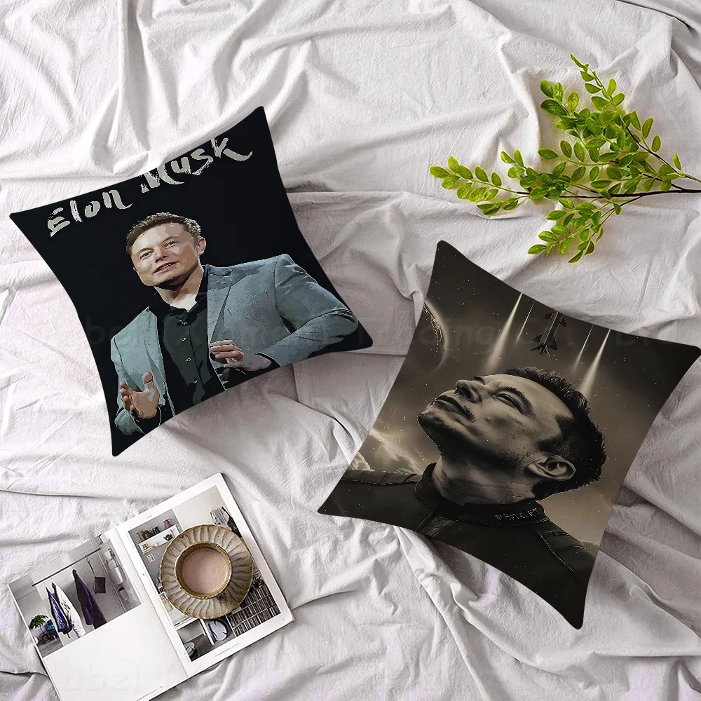 

Elon MuskOffice Cushion Pillowcase Car Cushion Cover45X45CM Lumbar Pillowcase Sofa Pillowcover