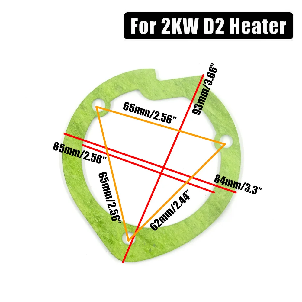 10 stks/pak 2KW 5KW Diesel Standkachel Brander Verbrandingskamer Pakking Fit Eberspacher Airtronic D2/D4 D4S