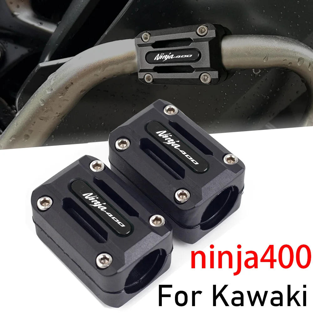 

Motorcycle engine bumper For ninja400 ninja 400 protection block bumper protection device safety bar decoration