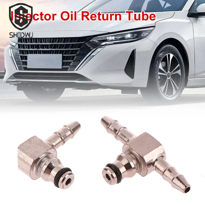 

1Pcs Diesel Common Rail Injector Oil Return Tube Pipe Connect Joints Seal Rings T-way L-way Car Accessories Wholesale