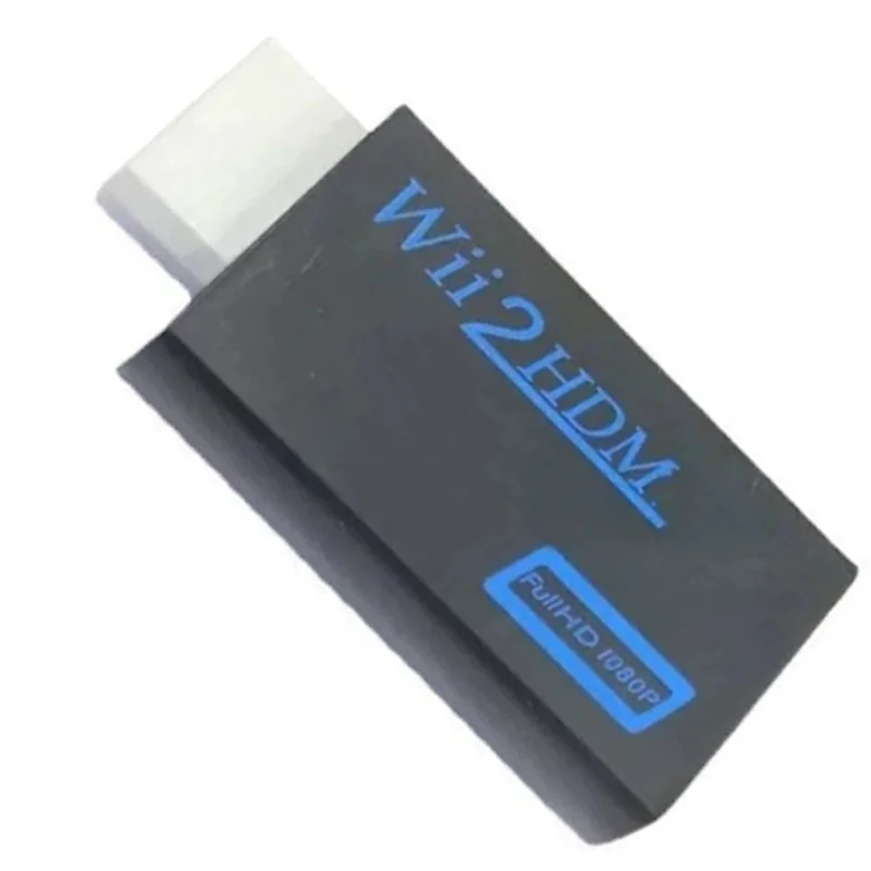 【2025 NEWLY】-Compatible Adapter Converter Support Full HD Wii To For PC HDTV Monitor Audio