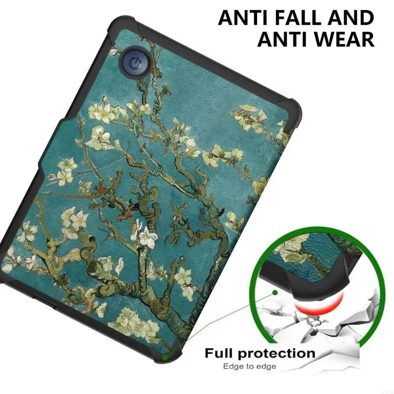 

Soft Silicone Case For Clara Color N365/N367 eReader Silicone Flexible Back Cover Silicone Sleeve with Auto Sleep Wake F19E