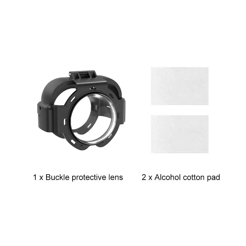 PULUZ Voor Insta360 X4 Air Camera Optische Glazen Lensbeschermer Beschermhoes, Rotatie Lensdop / Snap-on Lensbeschermer Cover Accessoires