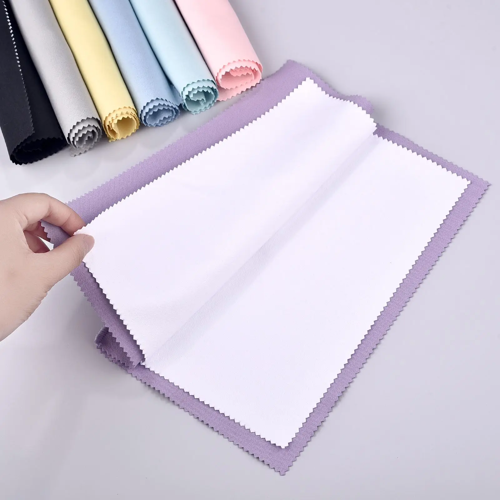 Large Silver Cleaning Polishing Cloth Jewelry Tools Soft Clean Polish Cloth Reusable Wipe Cloth Silver Gold Jewelry Wiping Tools