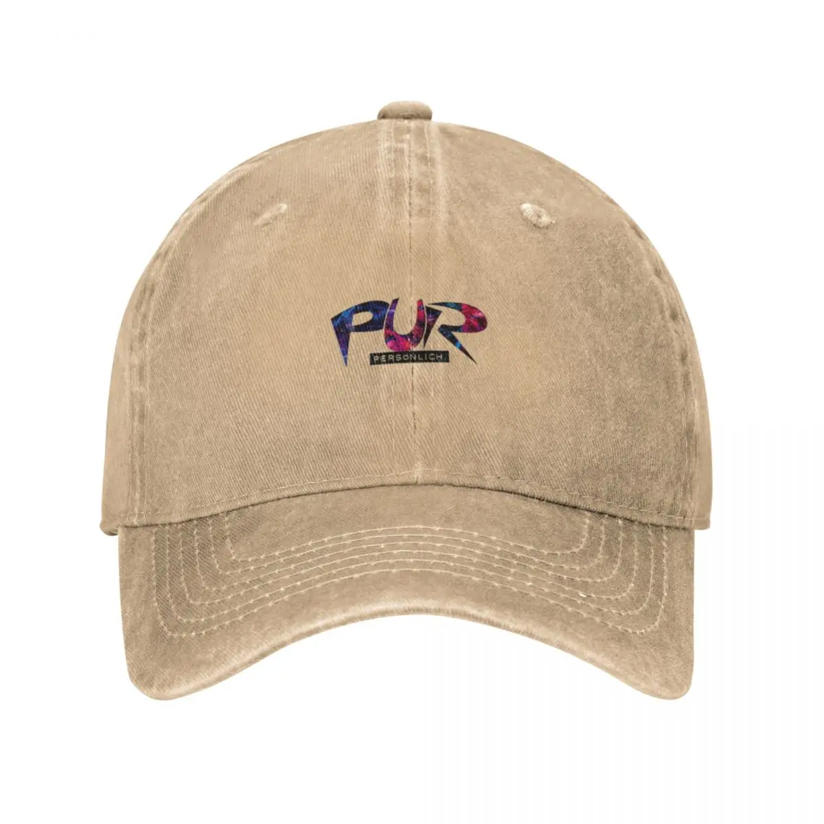 PUR_BAND Top-Rated Adult Denim Baseball Cap - Adjustable Fit for Everyday Wear