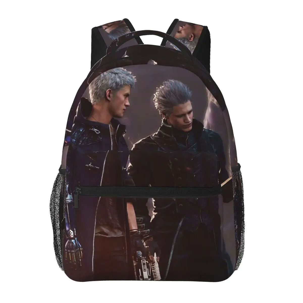 

Рюкзаки Vergil From The Devil May Cry Seri, сумка для книг для мальчиков и девочек, детские школьные сумки, дорожный рюкзак, сумка на плечо большой вместимости