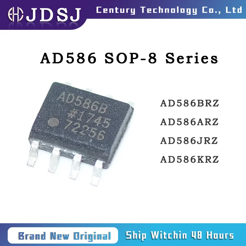 

10PCS AD586BRZ AD586ARZ AD586JRZ AD586KRZ SOP8 Brand New Original Chip