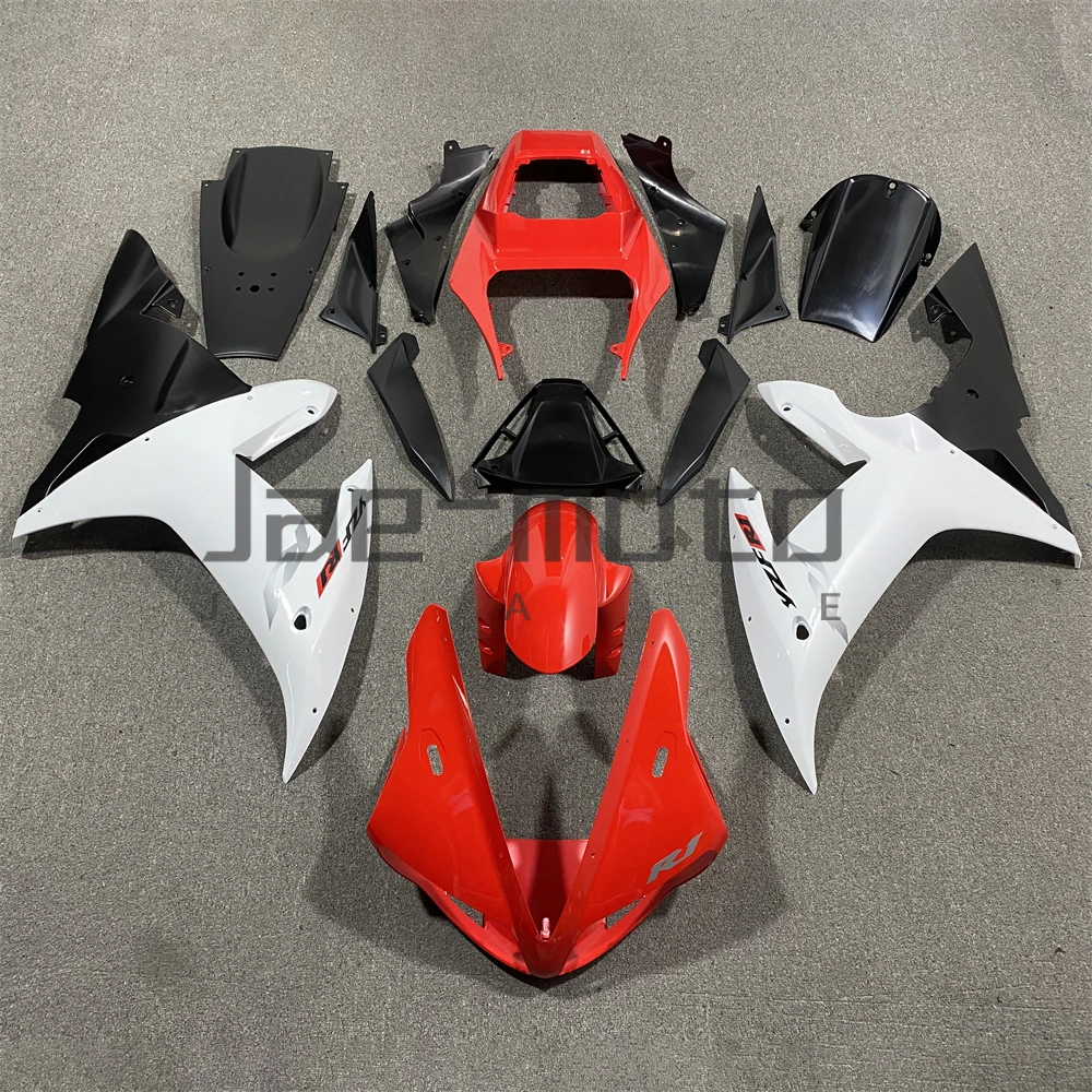 

For YZF R1 2002 2003 Motorcycle Bodywork Set High Quality Injection ABS Plastics Fairings Accessories Red White Black