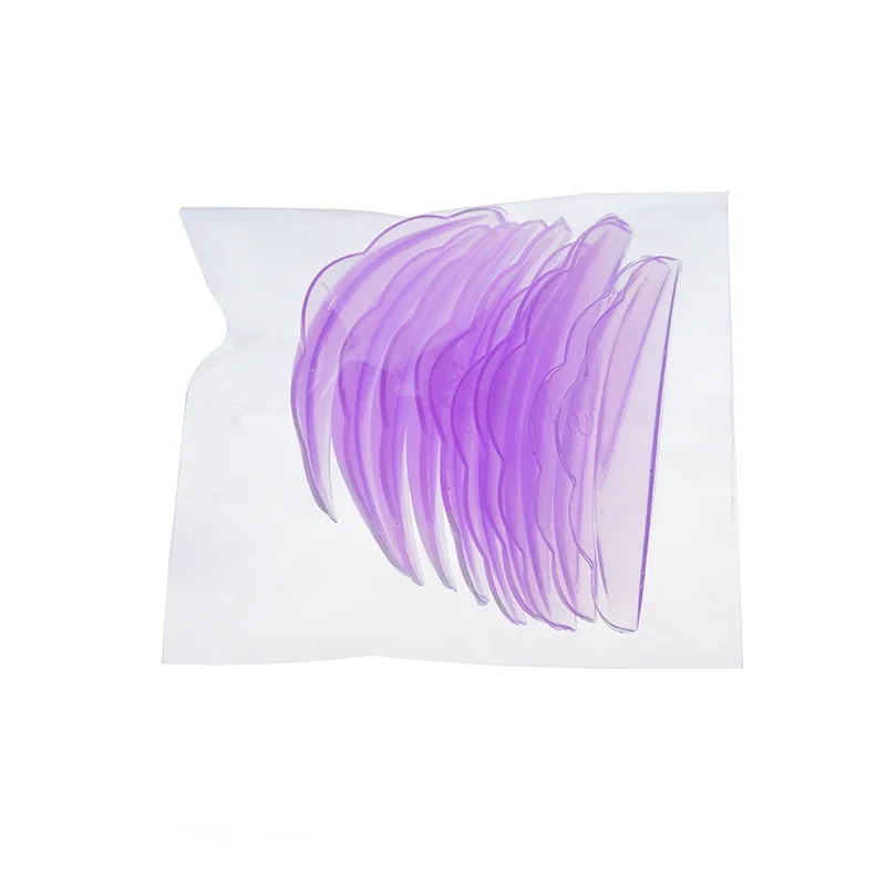 Nieuwe 5 Pairs Siliconen Wimper Perm Pads Sticky Lash Lift Shield Lifting 3D Wimperkruller Accessoires Makeup Tools
