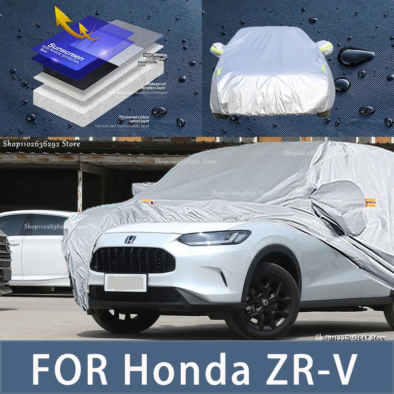 

For Honda ZR-V Outdoor Protection Full Car Covers Snow Cover Sunshade Waterproof Dustproof Exterior Car accessories