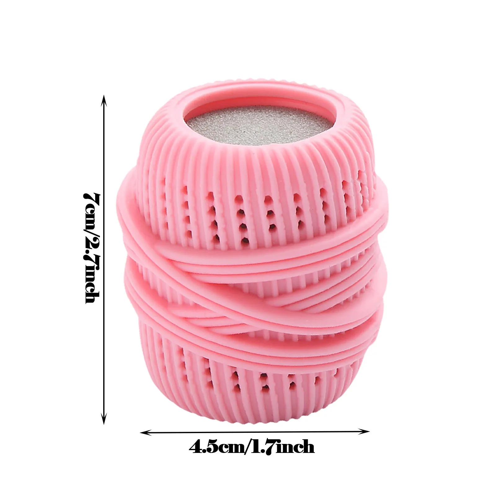 Laundry Cleaning Ball Sponge Liquid-adding Decontamination TPE Clothes Cleaner Anti-winding Washing Capsules Machine Hair Remove