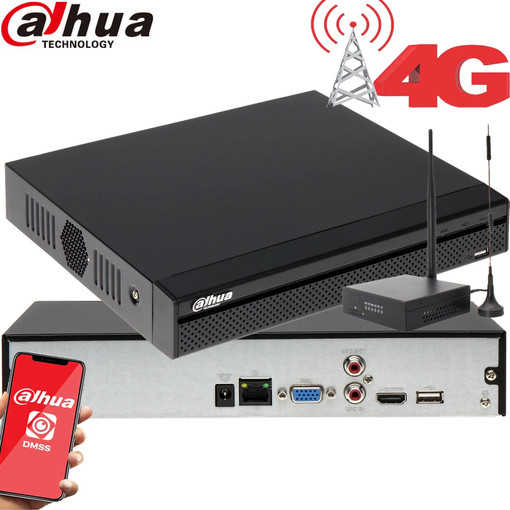 

Mutil language Dahua AI NVR NVR4108-4KS3 NVR4116-4Ks3 4K 16ch 4G H.265 Network Video Recorder