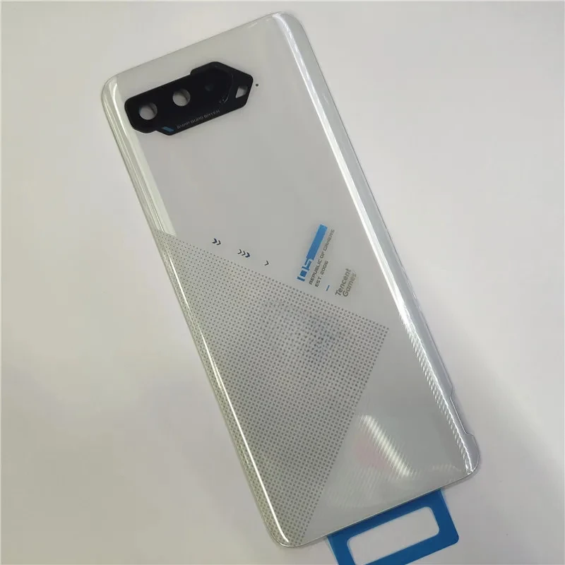 For Asus ROG Phone 5 ZS673KS 1B048IN Back backshell Cover Housing Camera Frame Glass Lens For Rog SZS676KS  6.78