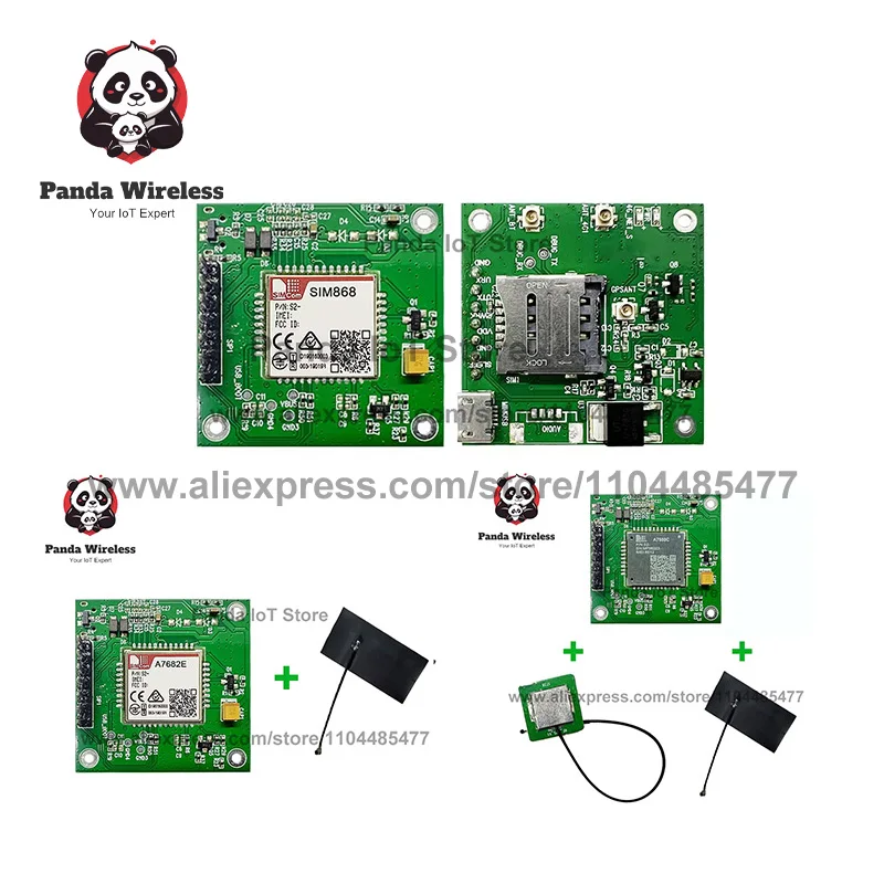 QUECTEL SIM800C/SIM868/SIM868E/A7680C/SIM7028/SIM7022/A7682E/SIM7080G Core Board GSM/GPRS/LTE Modules for IoT & M2M Applications
