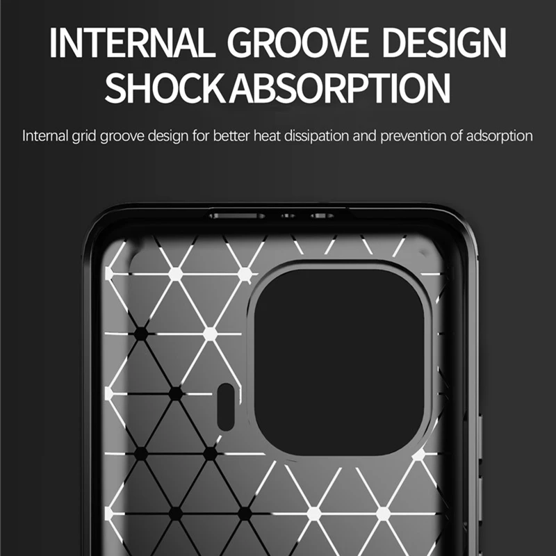 For Xiaomi Mi 11 Pro Case For Xiaomi Mi 11 Pro Cover Shockproof Silicone TPU Carbon Fiber Protective Bumper For Xiaomi Mi 11 Pro