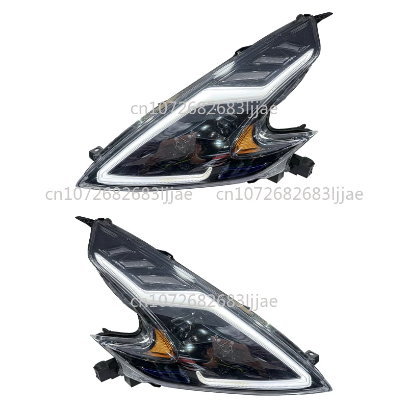 For Nissan 370z Car Accessories Headlights 2009-2021 Automotive Part Front Light Lamp Upgrade Plug And Play Headlamp