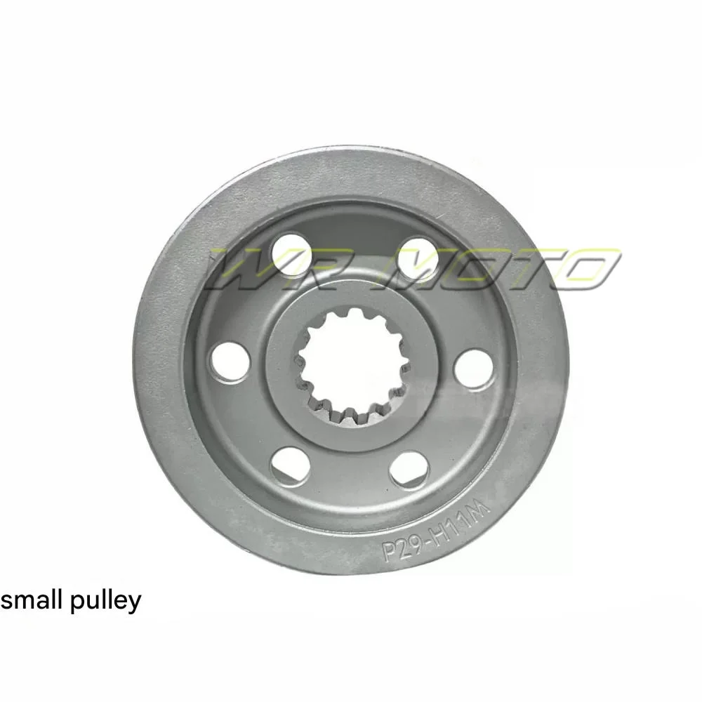 Front Small Sprocket Belt Drive Pulley Pinion Gear For BENDA Dark Flag 500 Motorbike Power Transmission Parts