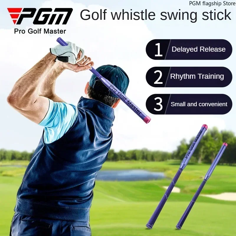 PGM Golf Training Device, Sound Swing Club Rhythm Training, Compact and Convenient, Children's Practice Training Club HGB021