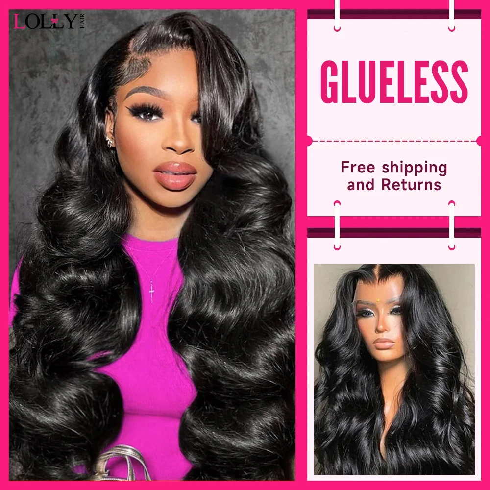 $94 For 28 inch 5x5 Glueless Wig Human Hair Ready To Wear Body Wave Lace Front Wig 13*4  Lace Frontal  Wig Pre Cut 180 Density