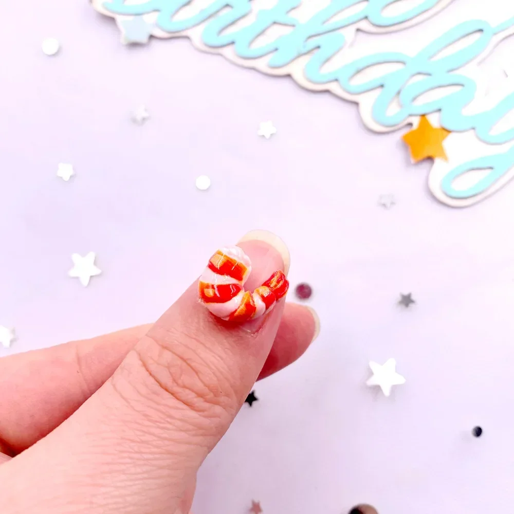10/20/30PCS Random Mini Home Dish Resin Charms Carrot Corn Fish Shrimp Chili Flatback DIY Scrapbook Crafts