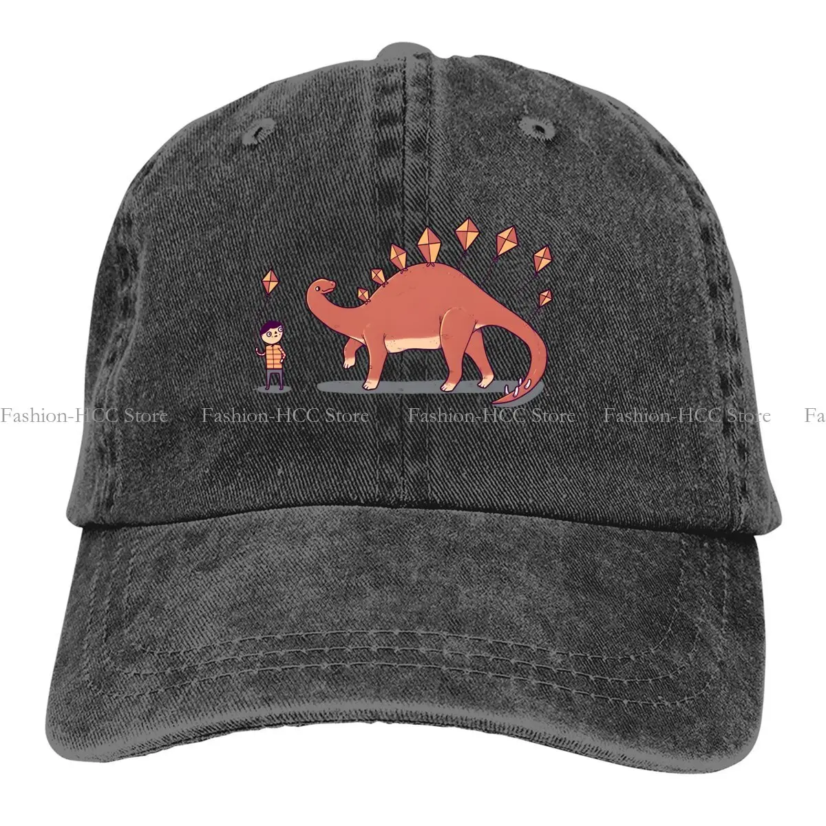 

Washed Men's Baseball Cap Stego Soar Trucker Snapback Caps Dad Hat Dinosaur Golf Hats