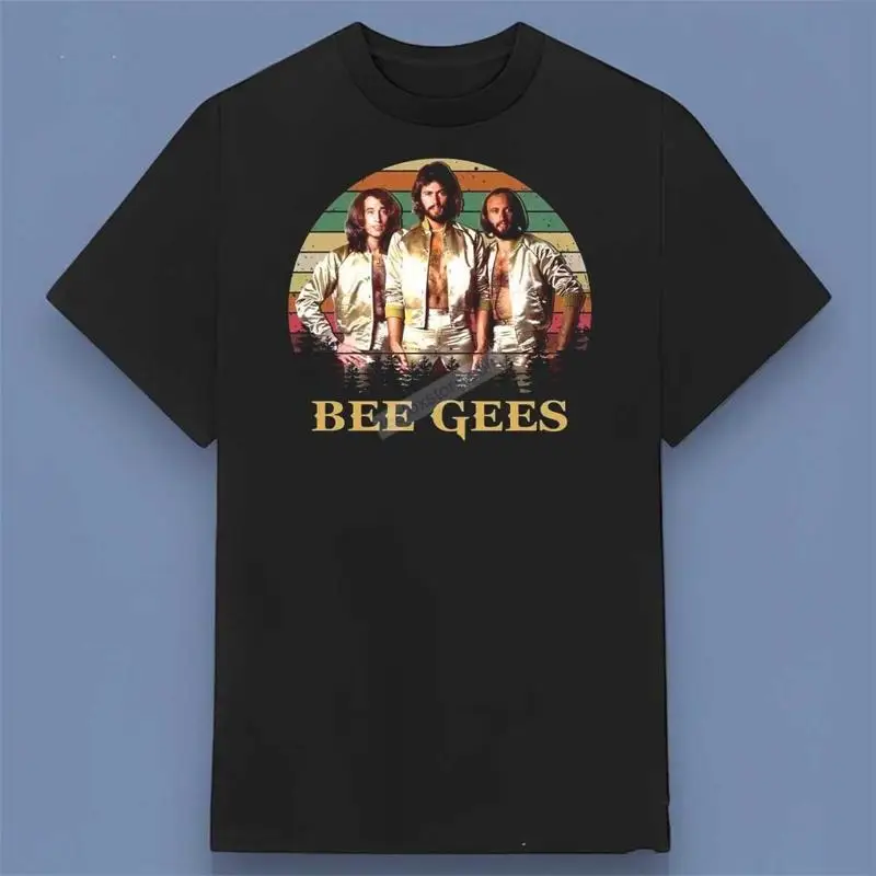 تي شيرت Bee Gees Band Vintage مضحك لصديق جميع المقاسات S 4XL