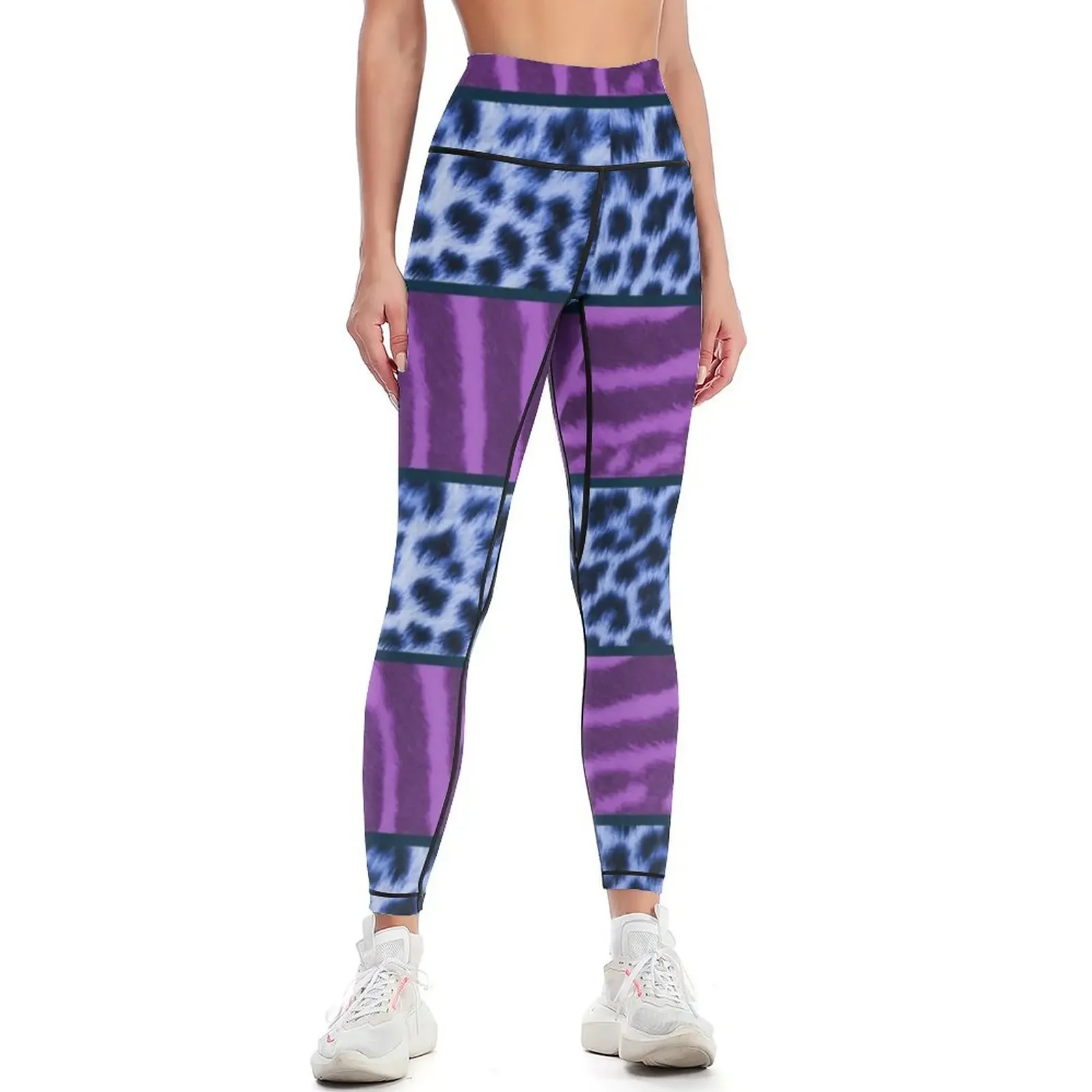 

Bohemian animal print Leggings Leginsy push up sport set legings for fitness Womens Leggings