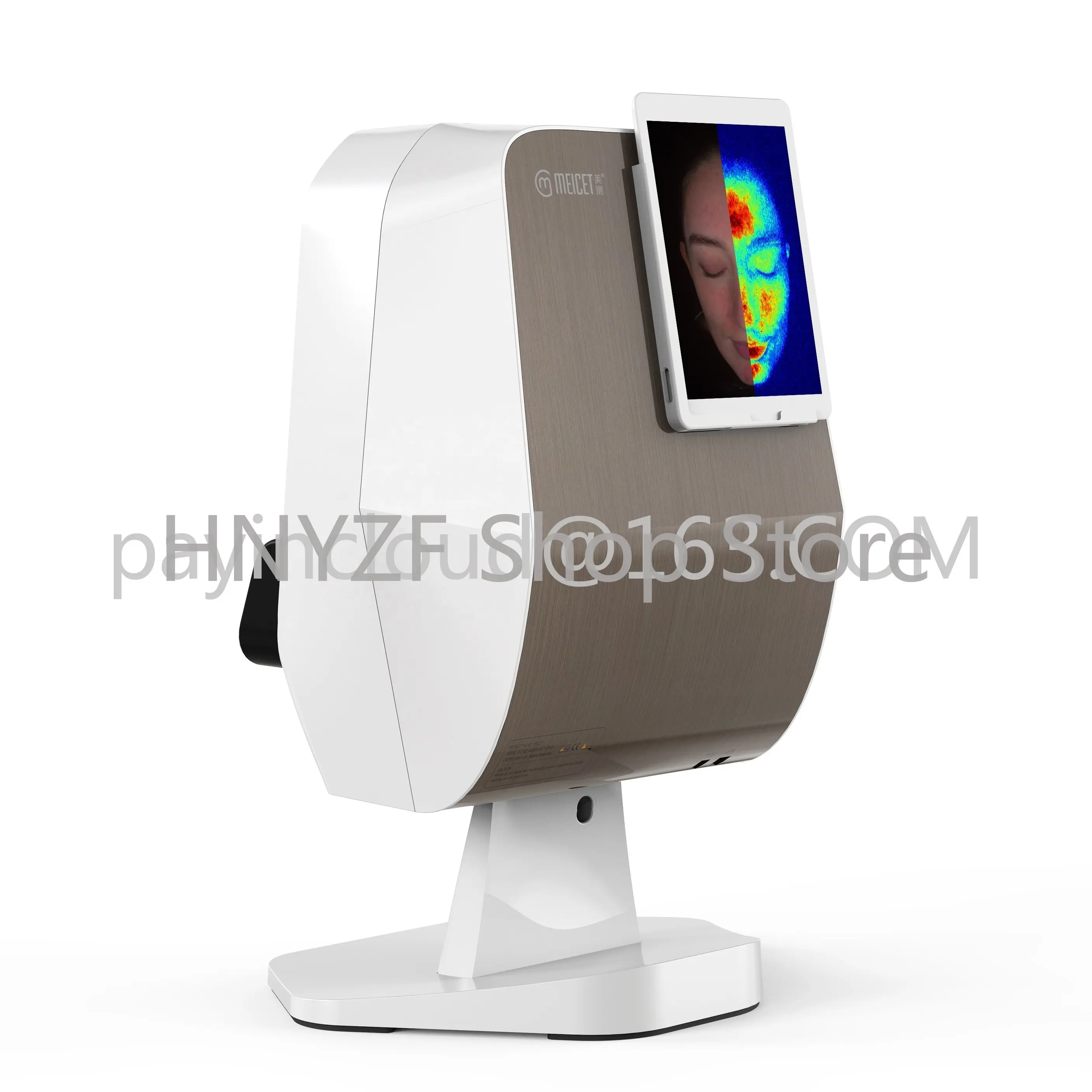 Home Use Meicet 3D Facial Skin Scanner Tester Skin Care Image Analysis Wood Lamp Skin Analyzer