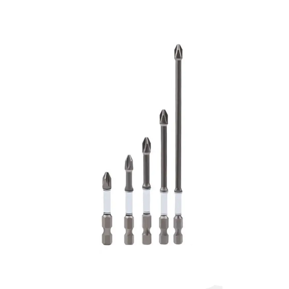 

Magnetic Screwdriver Bit Cross Hex Shank PH2 Screw Driver Non Slip High Hardness Screwdriver Head Set Electric Appliance
