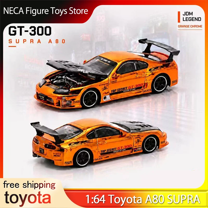 

Poprace 1:64 Toyota Speed ​​​​Gt-300 Supra A80 Alloy Car Model Pre-Sale Limited To Six Months In Canada Ornament Collection Toy