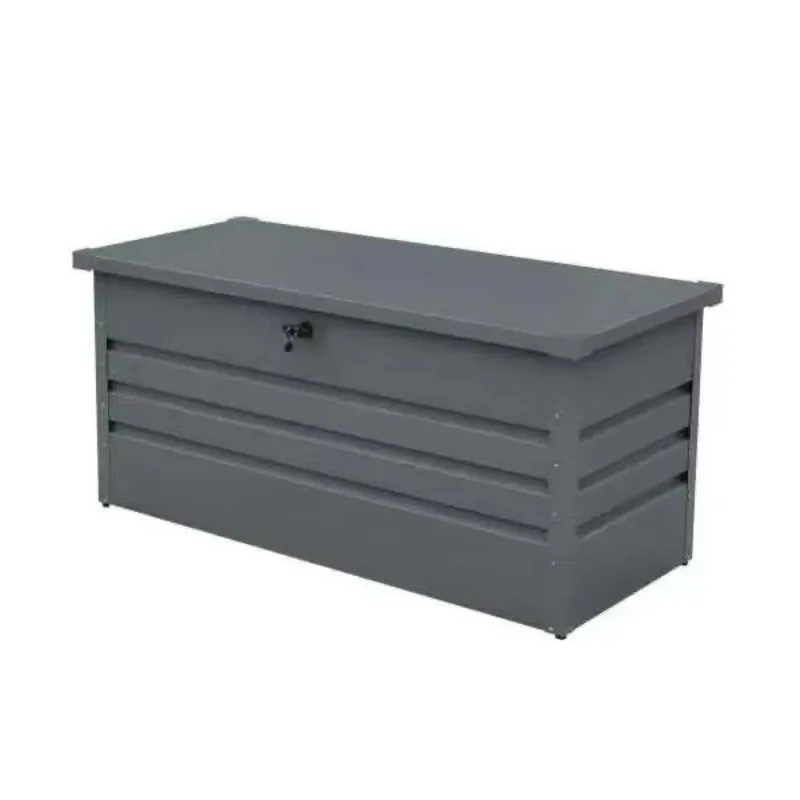 Affordable 930*560*620mm Galvanized Metal Backyard Patio Big Container Box Weatherproof Sun-Resistant for Pool Side