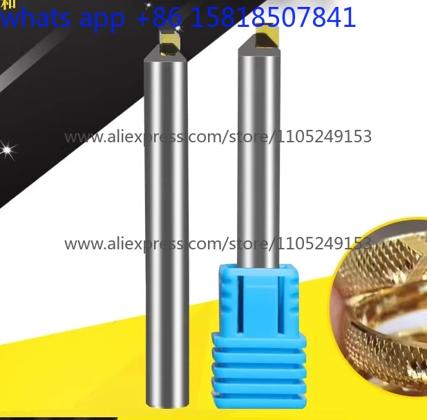 Jewelry CNC honeysuckle pattern engraving knife single crystal diamond mirror crushed ice