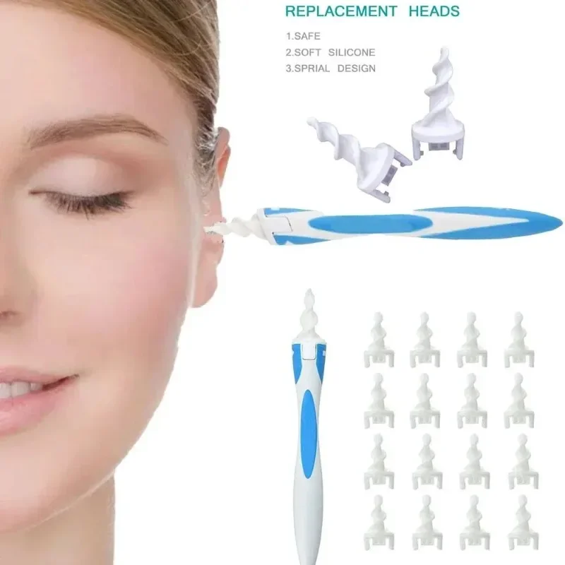 16 Pcs Spiral Ear C…